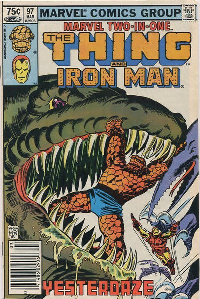 Cover for Marvel Two-in-One (Marvel, 1974 series) #97 [Canadian]
