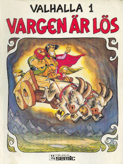 Cover for Valhalla (Semic, 1979 series) #1 - Vargen är lös