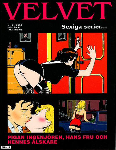 Cover for Velvet - sexiga serier (Epix, 1991 series) #11