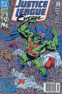 Cover Thumbnail for Justice League Europe (DC, 1989 series) #28 [Newsstand]