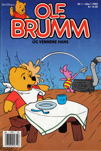 Cover Thumbnail for Ole Brumm (Hjemmet / Egmont, 1981 series) #1/1992
