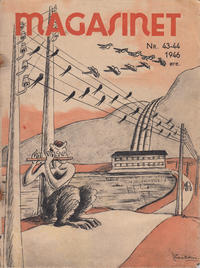 Cover Thumbnail for Magasinet (Oddvar Larsen; Odvar Lamer, 1946 ? series) #43-44/1946