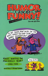 Cover Thumbnail for Humor Can Be Funny! Magic Whistle: The Mini-Comics Years (1990-1995) (Alternative Comics, 2006 series) 