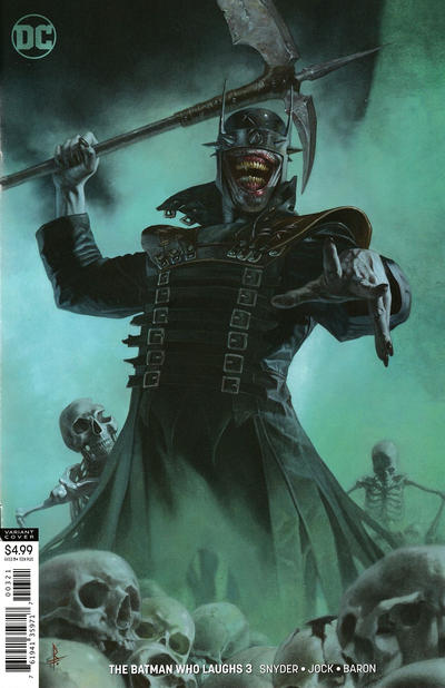 Cover for The Batman Who Laughs (DC, 2019 series) #3 [Riccardo Federici Variant Cover]