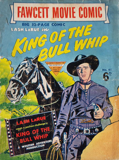 Cover for Fawcett Movie Comic (L. Miller & Son, 1951 series) #61