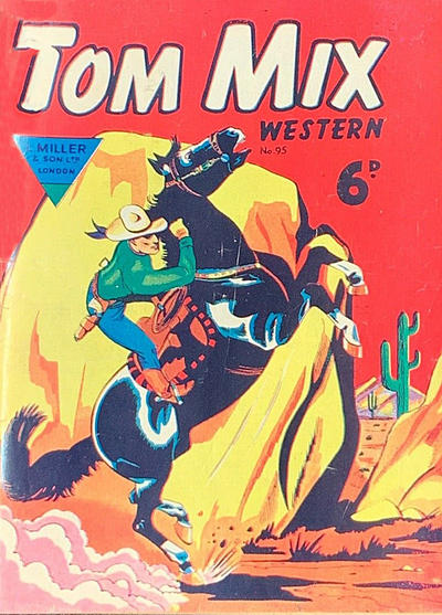 Cover for Tom Mix Western Comic (L. Miller & Son, 1951 series) #95