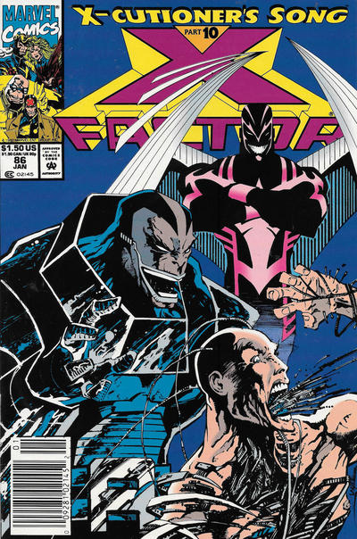 Cover for X-Factor (Marvel, 1986 series) #86 [Newsstand]