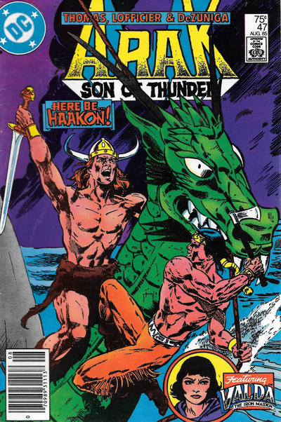 Cover for Arak / Son of Thunder (DC, 1981 series) #47 [Newsstand]