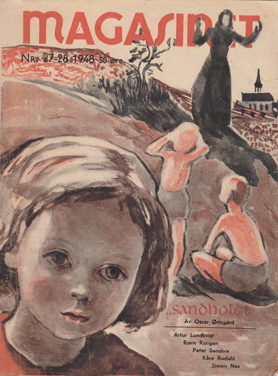Cover for Magasinet (Oddvar Larsen; Odvar Lamer, 1946 ? series) #27-28/1948
