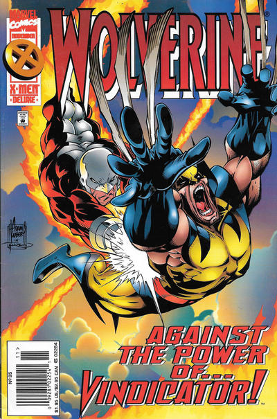 Cover for Wolverine (Marvel, 1988 series) #95 [Newsstand]