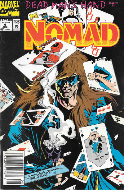 Cover for Nomad (Marvel, 1992 series) #4 [Newsstand]