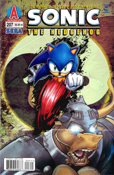 Cover for Sonic the Hedgehog (Archie, 1993 series) #207