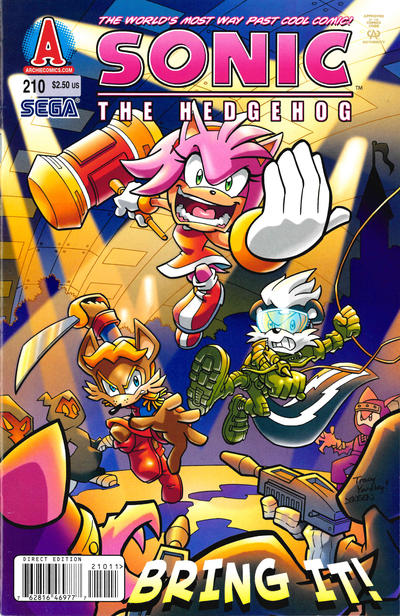 Cover for Sonic the Hedgehog (Archie, 1993 series) #210