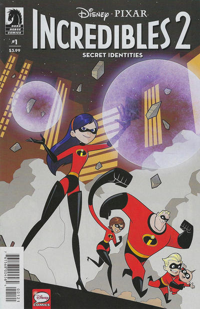 Cover for Incredibles 2: Secret Identities (Dark Horse, 2019 series) #1 [Kawaii Creative Cover]