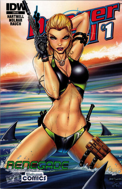 Cover for Danger Girl: Renegade (IDW, 2015 series) #1 [Yesteryear comics exclusive]