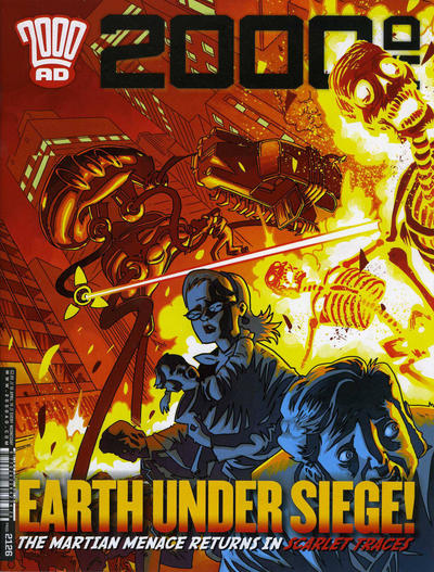 Cover for 2000 AD (Rebellion, 2001 series) #2126