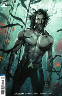 Cover Thumbnail for Aquaman (DC, 2016 series) #47 [Joshua Middleton Variant Cover]