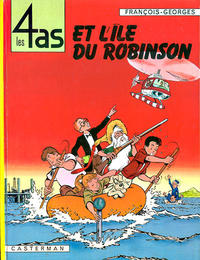 Cover Thumbnail for Les 4 as (Casterman, 1964 series) #9 - Les 4 As et l'Île Robinson