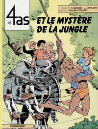 Cover for Les 4 as (Casterman, 1964 series) #29 - Les 4 as et le mystère de la jungle
