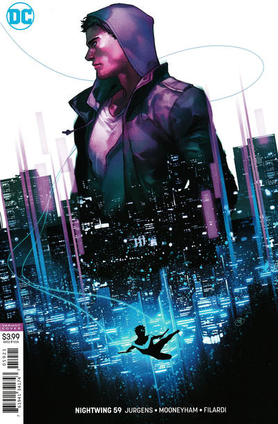 Cover for Nightwing (DC, 2016 series) #59 [Yasmine Putri Cover]