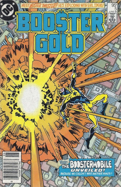 Cover for Booster Gold (DC, 1986 series) #5 [Canadian]