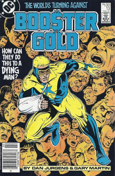 Cover for Booster Gold (DC, 1986 series) #13 [Canadian]