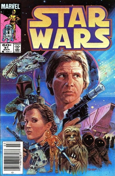 Cover for Star Wars (Marvel, 1977 series) #81 [Newsstand]