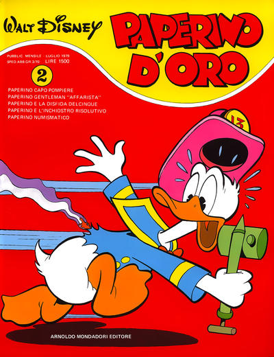 Cover for Paperino d'oro (Mondadori, 1979 series) #2