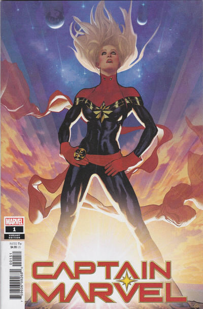 Cover for Captain Marvel (Marvel, 2019 series) #1 [Adam Hughes]