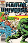 Cover for The Official Handbook of the Marvel Universe Deluxe Edition (Marvel, 1985 series) #15 [Newsstand]