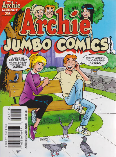 Cover for Archie (Jumbo Comics) Double Digest (Archie, 2011 series) #298
