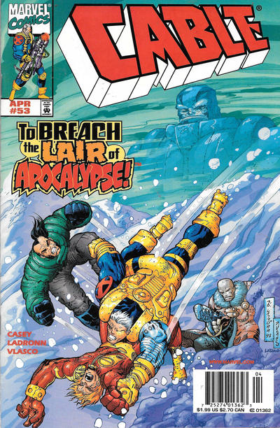 Cover for Cable (Marvel, 1993 series) #53 [Newsstand]