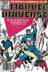 Cover Thumbnail for The Official Handbook of the Marvel Universe (1983 series) #15 [Newsstand]