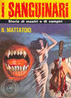 Cover for I Sanguinari (Edifumetto, 1972 series) #20