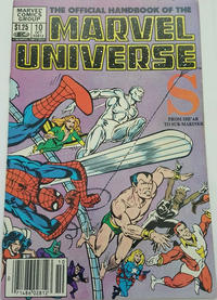 Cover Thumbnail for The Official Handbook of the Marvel Universe (Marvel, 1983 series) #10 [Canadian]