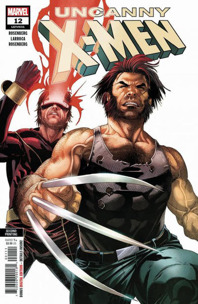 Cover for Uncanny X-Men (Marvel, 2019 series) #12 (631) [Second Printing - Salvador Larroca]