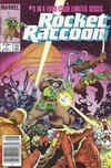 Cover Thumbnail for Rocket Raccoon (1985 series) #1 [Newsstand]