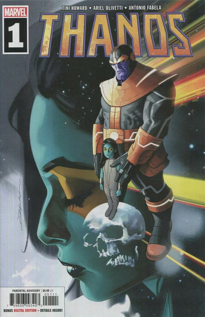 Cover for Thanos (Marvel, 2019 series) #1 [Jeff Dekal]