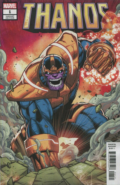 Cover for Thanos (Marvel, 2019 series) #1 [Ron Lim]