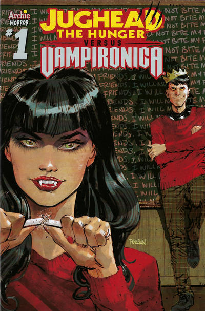 Cover for Jughead the Hunger vs Vampironica (Archie, 2019 series) #1 [Cover E - Dan Panosian]