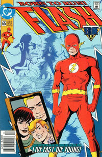 Cover Thumbnail for Flash (DC, 1987 series) #65 [Newsstand]