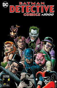 Cover Thumbnail for Detective Comics (DC, 2011 series) #1000 [Forbidden Planet 40th Anniversary Exclusive Brian Bolland Color Cover]