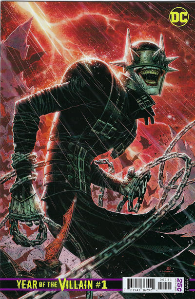 Cover for DC's Year of the Villain Special (DC, 2019 series) #1 [Jim Cheung The Batman Who Laughs Variant Cover]
