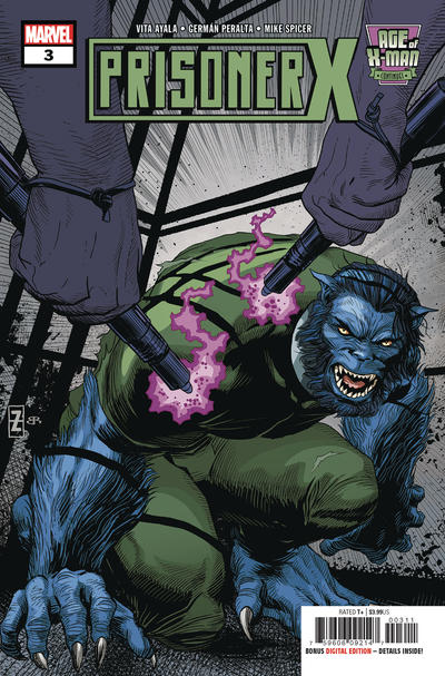 Cover for Age of X-Man: Prisoner X (Marvel, 2019 series) #3