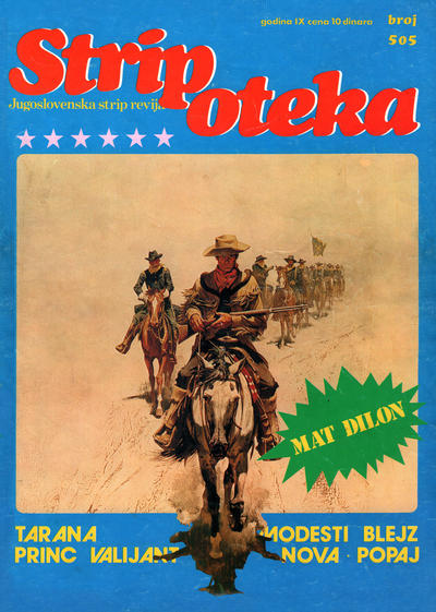 Cover for Stripoteka (Forum [Forum-Marketprint], 1973 series) #505