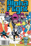 Cover for Alpha Flight (Marvel, 1983 series) #43 [Newsstand]