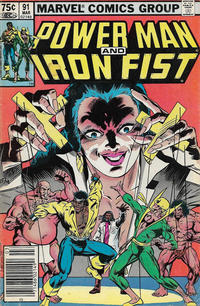 Cover for Power Man and Iron Fist (Marvel, 1981 series) #91 [Canadian]
