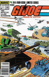 Cover Thumbnail for The G.I. Joe Order of Battle (Marvel, 1986 series) #4 [Newsstand]