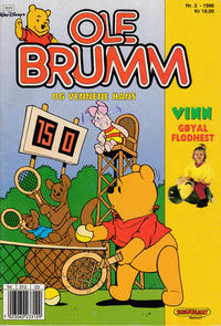 Cover Thumbnail for Ole Brumm (Hjemmet / Egmont, 1981 series) #3/1996