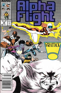 Cover for Alpha Flight (Marvel, 1983 series) #48 [Newsstand]